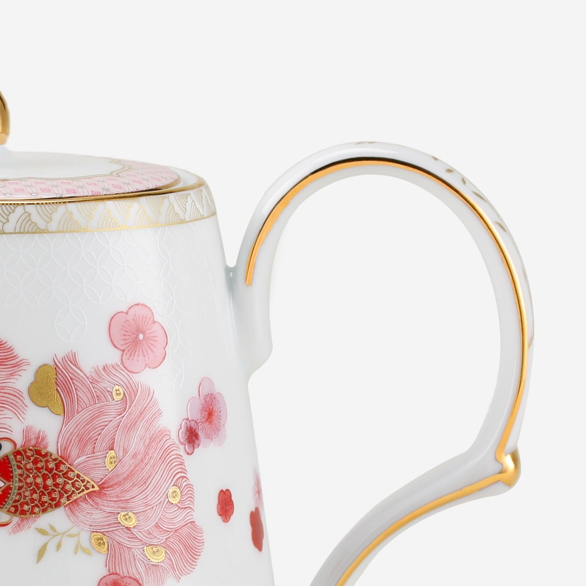 Fortune Bloom Coffee Pot detail image