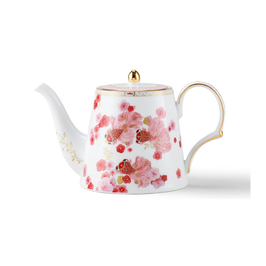 Fortune Bloom Coffee Pot white main image