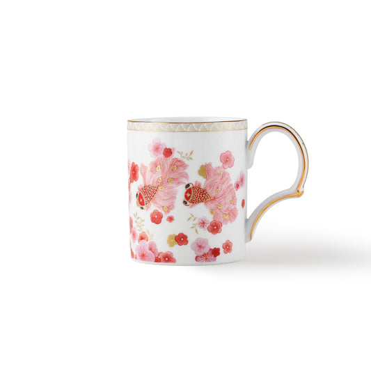 Fortune Bloom · 330ml Porcelain Mug