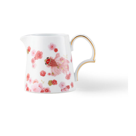 Fortune Bloom Creamer white background product image by MOWANA
