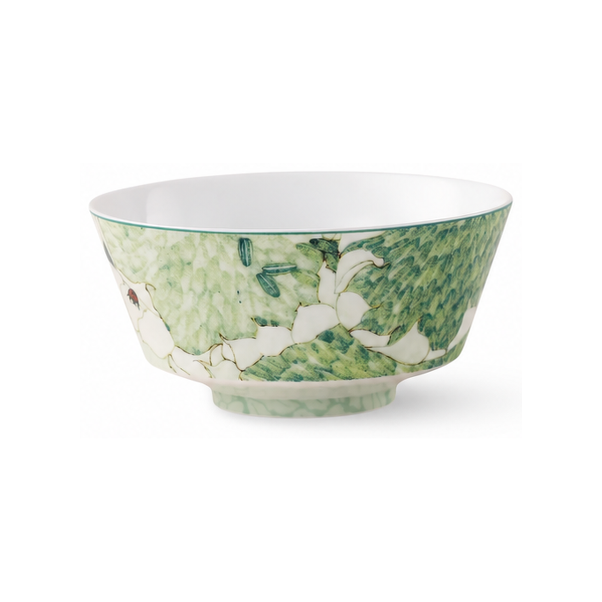 Chasing Light 4.75-inch porcelain bowl, complete product on white background