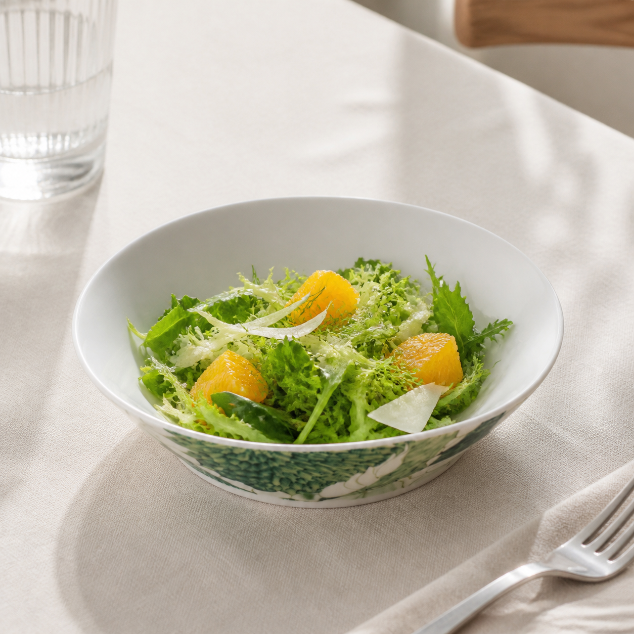 Chasing Light deep plate serving salad