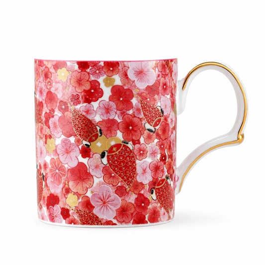 Fortune Bloom Full Blossom Mug clean white background main image