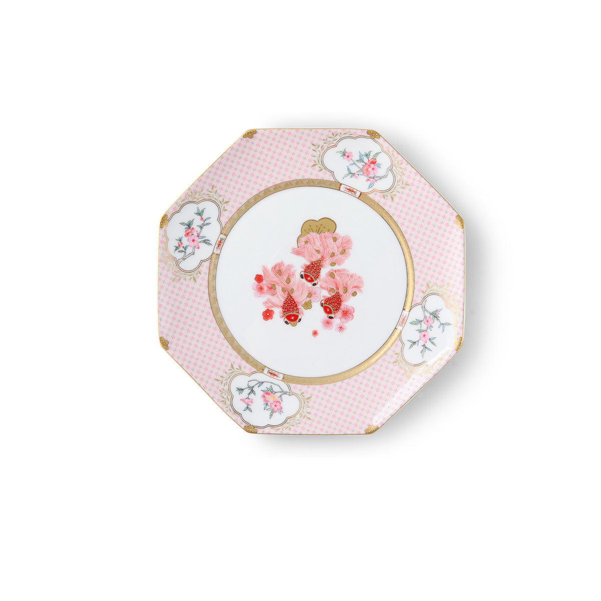 Fortune Bloom Dinner Plate white background product image