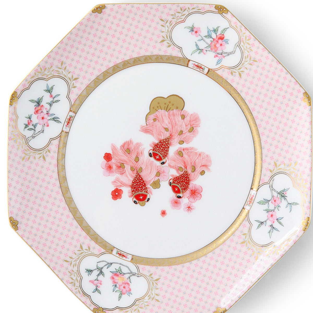 Fortune Bloom Dinner Plate pattern detail