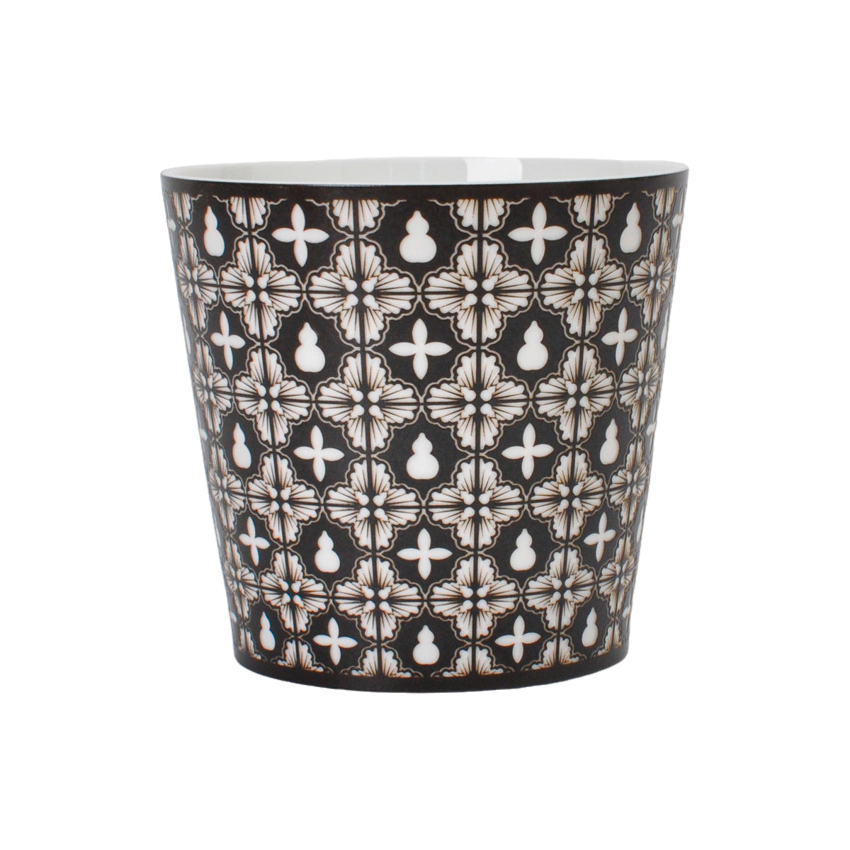 Black Gourd Choko Cup on white