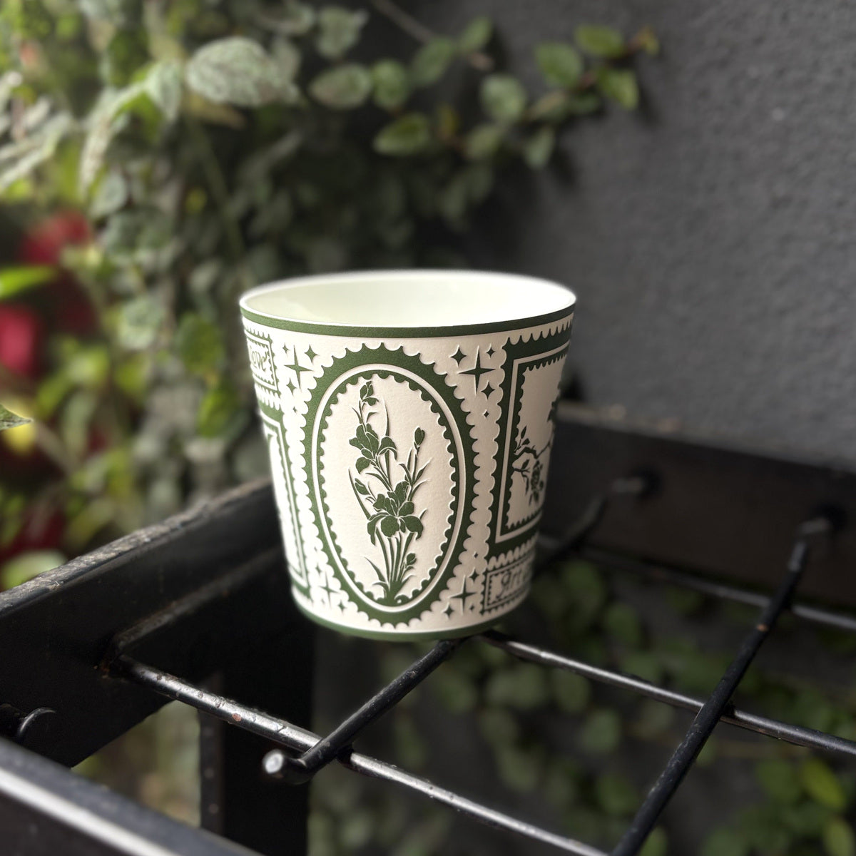 green Botanical Post Choko Cup — real product photograph