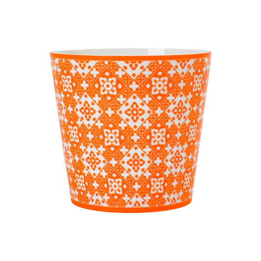 Orange Fanhua Choko Cup — full product on white