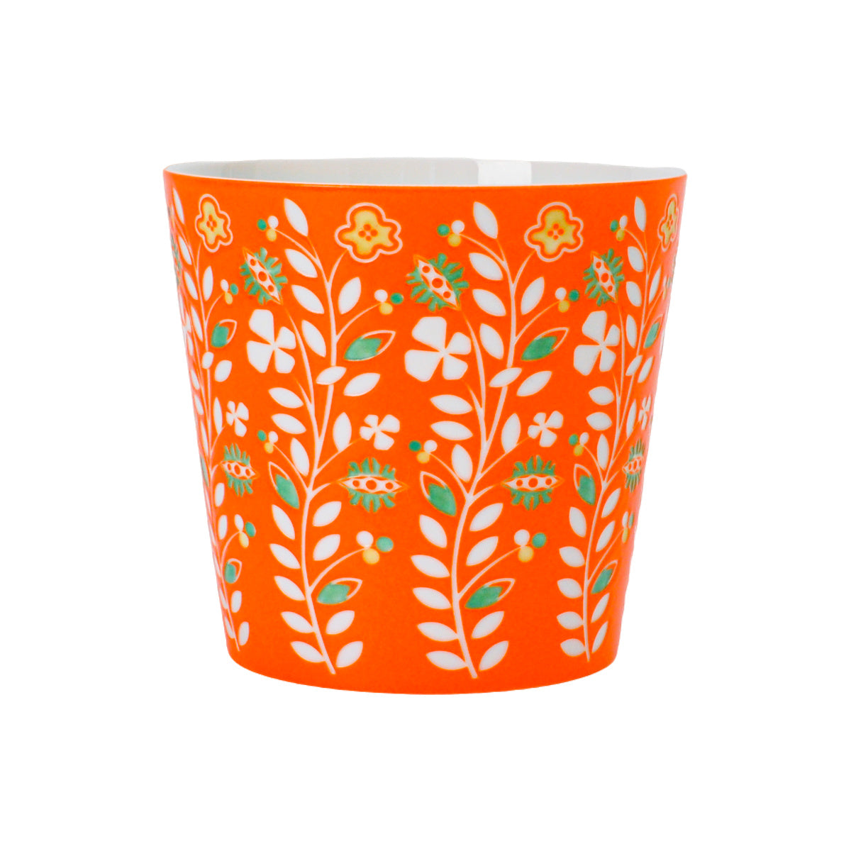 Orange Vine Choko Cup on white