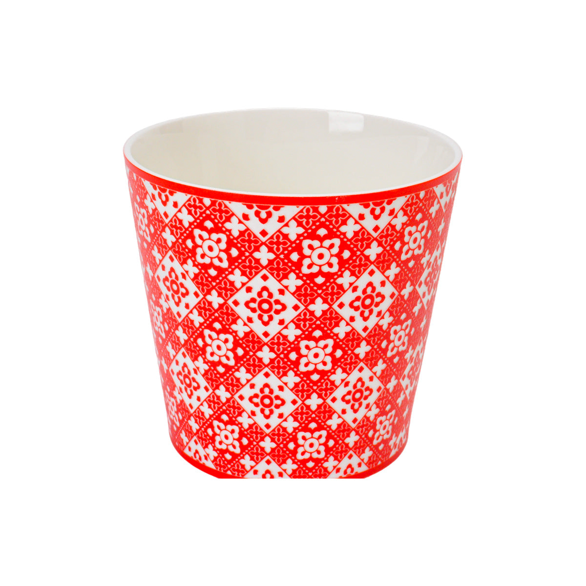 Red Fanhua Choko Cup — alternate studio angle