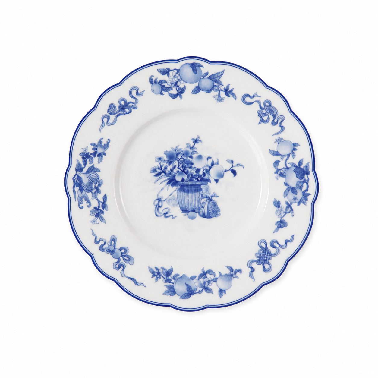 Golden Harmony Plate on a clean white background